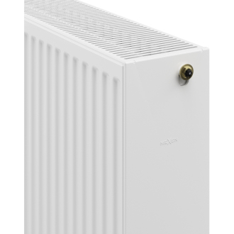Oceľové doskové vykurovacie teleso Mexen CV33 600 x 1800 mm, spodné pripojenie, 4202 W, biela - W633-060-180-00