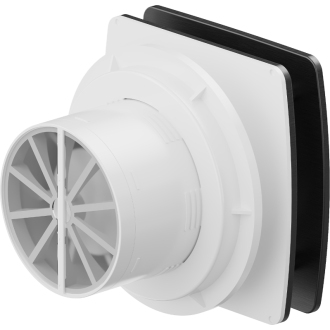 Kúpeľňový ventilátor Mexen AXS 100, čierny - W9601-100-70