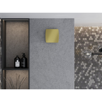 Mexen AXS 100 kúpeľňový ventilátor s časovačom, zlatý - W9601-100T-50