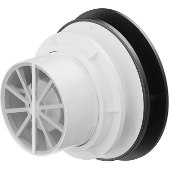 Mexen AXR 100 kúpeľňový ventilátor so senzorom vlhkosti, čierny - W9602-100H-70