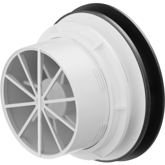 Mexen AXR 150 kúpeľňový ventilátor so senzorom vlhkosti, čierny - W9602-150H-70