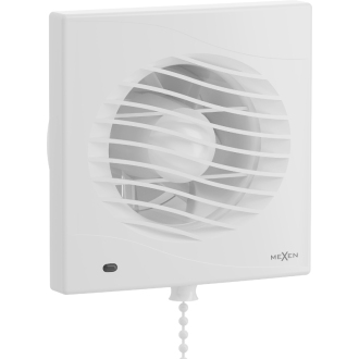 Mexen DXS 120 kúpeľňový ventilátor, káblový vypínač, biely - W9603-125K-00