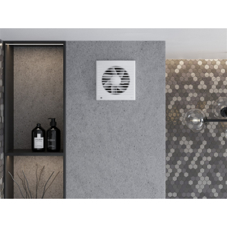 Kúpeľňový ventilátor Mexen EXS 150, biely - W9604-150-00