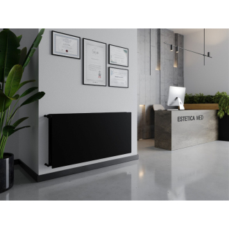 Mexen CHF20 Doskové vykurovacie teleso 300x900, bočné pripojenie, 511 W, čierne W420HF-030-090-70