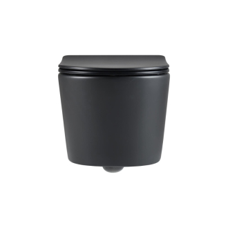 Brevis záv WC rim-ex 48 cm vr. sed čierne SATBRE010RREXPBKM