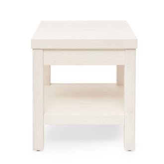 COUNTRY stolička s pol. 40cm, biela COUNTRYST40BI