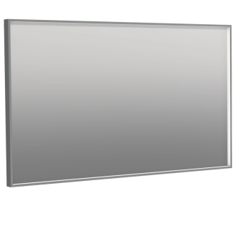 Zrkadlo LED 120x70, hliník, IP44 ALUZ12070LEDP