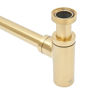 SAT umývadlový sifón brushed gold SATSIBG