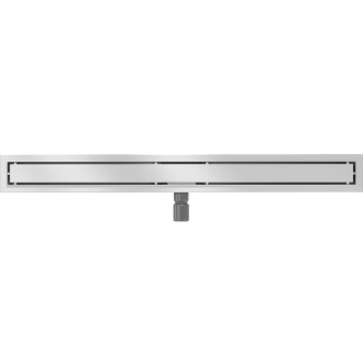 Mexen Flat M13 odtokový žľab 2v1 80 cm chróm - 1010080-15