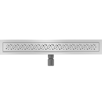 Mexen Flat M12 odtokový žľab 60 cm chróm - 1021060-15