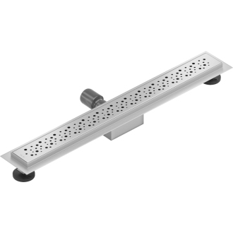 Mexen Flat M12 odtokový žľab 60 cm chróm - 1021060-15