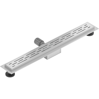 Mexen Flat M01 odtokový žľab 50 cm chróm - 1020050-15
