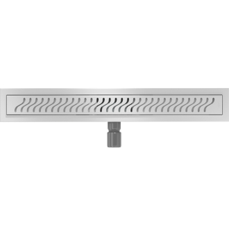 Mexen Flat M09 odtokový žľab 60 cm chróm - 1028060-15