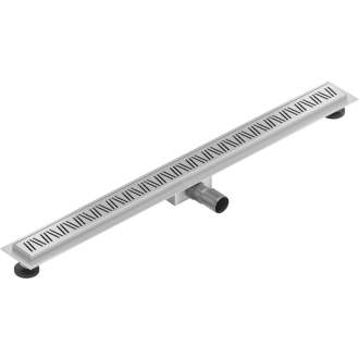 Mexen Flat M22 odtokový žľab 80 cm chróm - 1029080-15