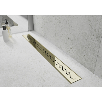 Mexen M18 70 cm - Rošt pre odtokový žľab FLAT/Flat 360, zlatý 1523070