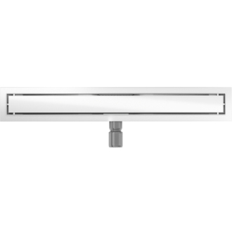 Mexen Flat MGW odtokový žľab 60 cm biele sklo - 1027060-15