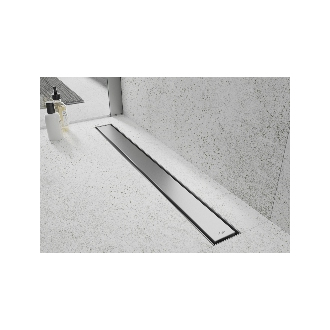 Mexen Flat 360 ° M13 2v1 otočný odtokový žľab 100 cm chróm - 1010100-40