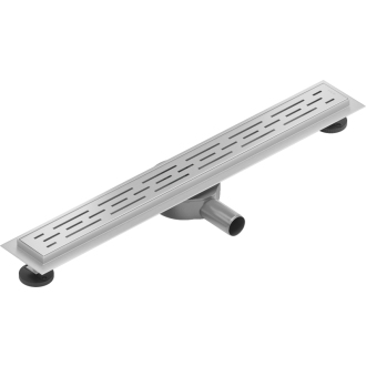 Mexen Flat 360° M01 otočný odtokový žľab 50 cm chróm - 1020050-40