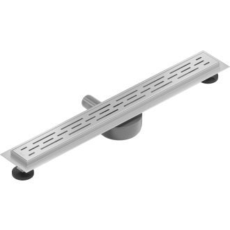 Mexen Flat 360° M01 otočný odtokový žľab 50 cm chróm - 1020050-40