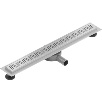 Mexen Flat 360° M22 otočný odtokový žľab 50 cm chróm - 1029050-40