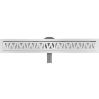Mexen Flat 360° M22 otočný odtokový žľab 50 cm chróm - 1029050-40