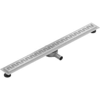 Mexen Flat 360° M22 otočný odtokový žľab 80 cm chróm - 1029080-40