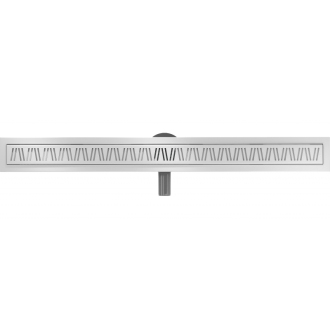 Mexen Flat 360° M22 otočný odtokový žľab 90 cm chróm - 1029090-40