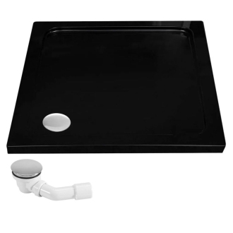 REA Sprchovací kút Punto chróm 90x90 REA-K0867