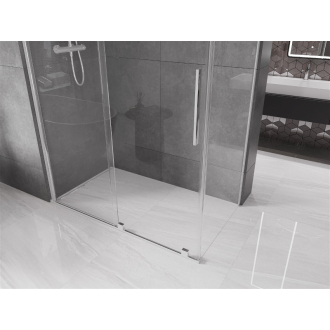 Mexen Velar výsuvná sprchová kabína 160 x 90 cm, transparentná, chróm - 871-160-090-01-01