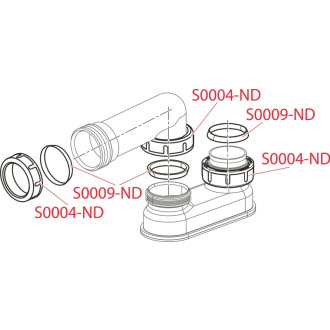 ALCA &quot;A53-6/4&quot;&quot;&quot; Zápachový uzáver