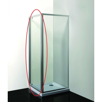 sprchové dvere SMART - ALARO, 100x190 cm, chróm / číre sklo - bez vaničky OLBALA100CCBV