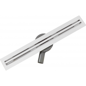 Mexen FLAT 360 SLIM 90 cm - Lineárny odtokový žľab, biela 1241090