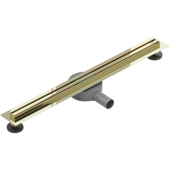 Mexen FLAT 360 SLIM 70 cm - Lineárny odtokový žľab, zlatá 1541070