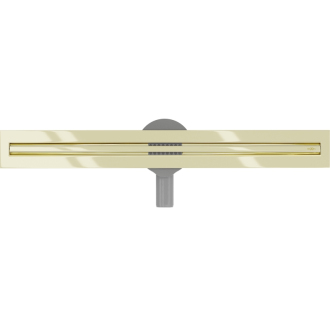 Mexen FLAT 360 SLIM 70 cm - Lineárny odtokový žľab, zlatá 1541070