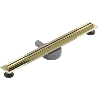Mexen FLAT 360 SLIM 70 cm - Lineárny odtokový žľab, zlatá 1541070