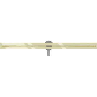 Mexen FLAT 360 SLIM 120 cm - Lineárny odtokový žľab, zlatá 1541120
