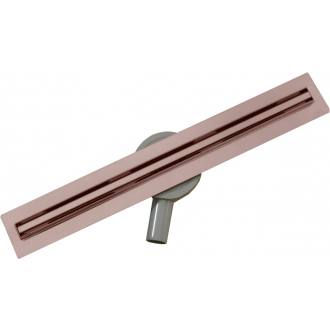 Mexen FLAT 360 SLIM 80 cm - Lineárny odtokový žľab, ružové zlato 1641080