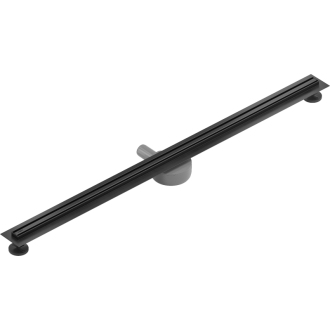 Mexen FLAT 360 SLIM 110 cm - Lineárny odtokový žľab, čierna 1741110
