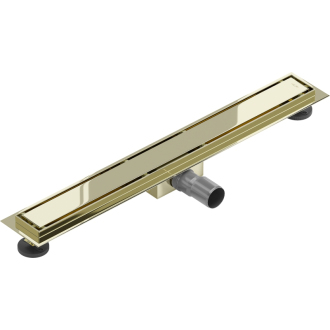 Mexen Flat M13 odtokový žľab 2v1 50 cm zlatá - 1510050-15