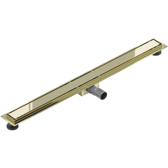 Mexen Flat M13 odtokový žľab 2v1 100 cm zlatá - 1510100-15