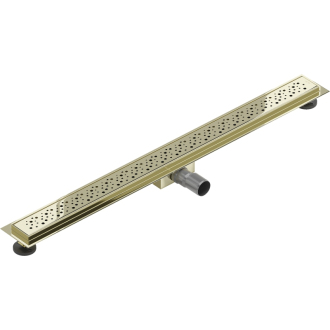 Mexen Flat M12 odtokový žľab 100 cm zlatá - 1521100-15