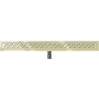 Mexen Flat M12 odtokový žľab 100 cm zlatá - 1521100-15