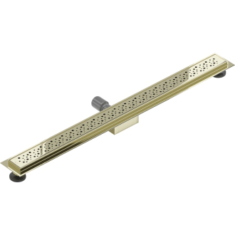 Mexen Flat M12 odtokový žľab 100 cm zlatá - 1521100-15