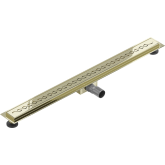 Mexen Flat M18 odtokový žľab 90 cm zlatá - 1523090-15