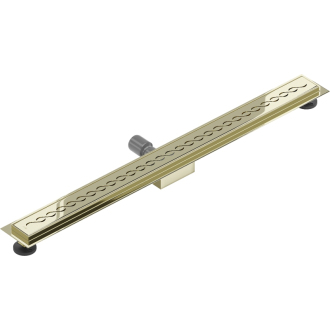 Mexen Flat M18 odtokový žľab 90 cm zlatá - 1523090-15