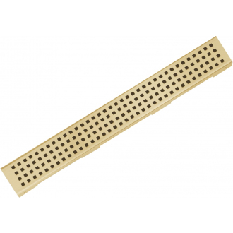 Mexen Flat M08 odtokový žľab 50 cm zlatá - 1525050-15