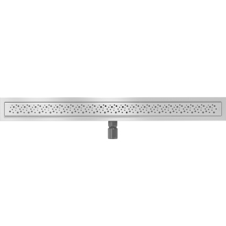 Mexen Flat M12 odtokový žľab 80 cm chróm - 1021080-15