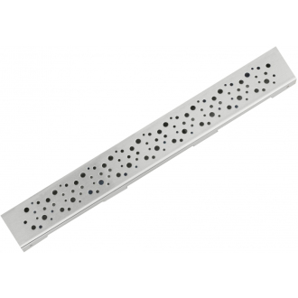 Mexen Flat 360° M12 otočný odtokový žľab 80 cm chróm - 1021080-40