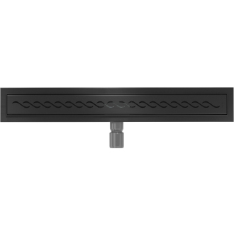 Mexen Flat M18 odtokový žľab 50 cm čierna - 1723050-15