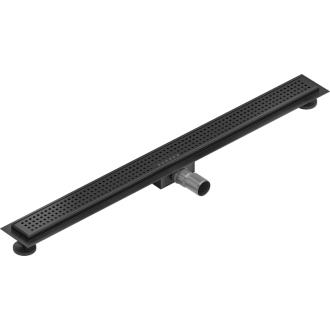 Mexen Flat M08 odtokový žľab 100 cm čierny - 1725100-15